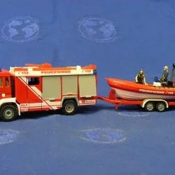 Siku MAN Fire Pumper With Boat