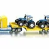 Siku 1/87 Truck With New Holland Tractors