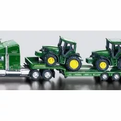 Siku 1/87 Low Loader With John Deere Tractor