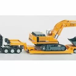 Siku 1/87 Truck&trailer W/liebherr Exc
