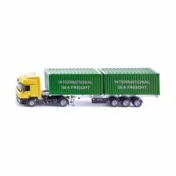 Siku 1/50 Merc Benz Truck W Containers