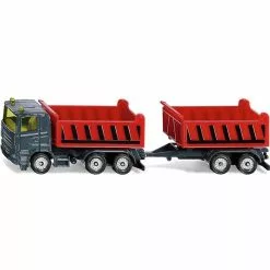 Siku Truck With Dumper Body & Tipping Trailer 1685